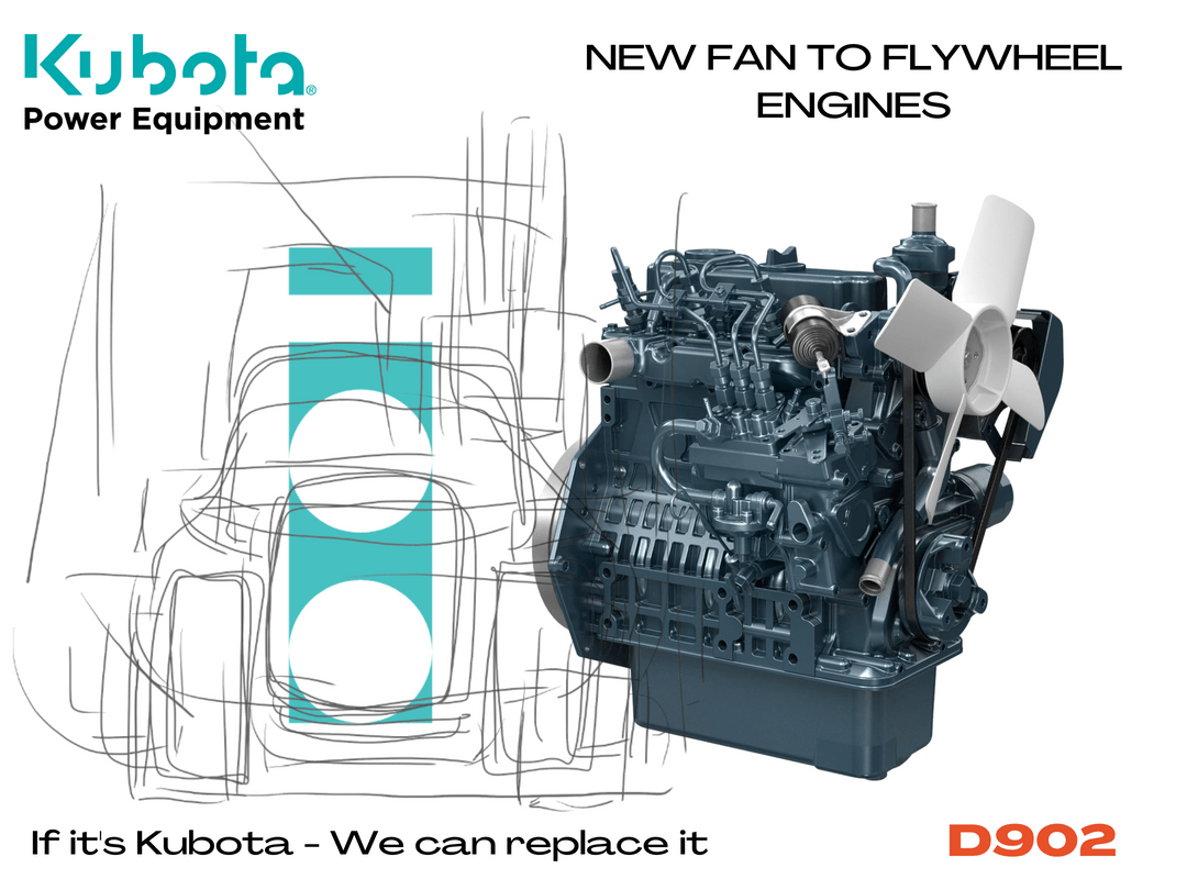 Kubota Diesel Engine D902 Diesel Parts & Service